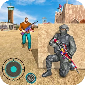 Combat Shooter Game: Gun Games