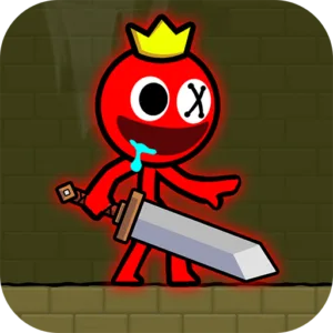 Red Stickman: Stick Adventure