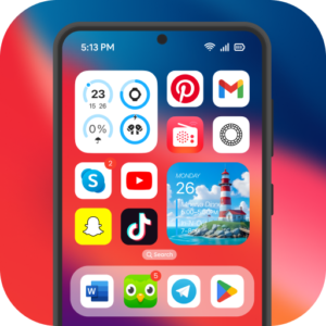 Launcher OS 18 Pro, Phone 15